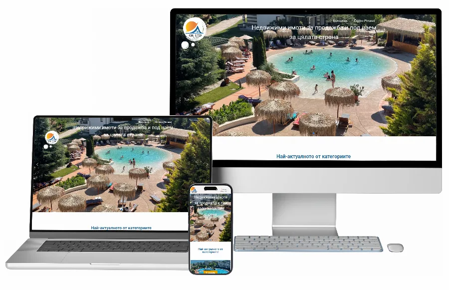Development of a corporate website for investment and vacation properties in Bulgaria - Bulharsko-more — Corporate websites by GetSEO