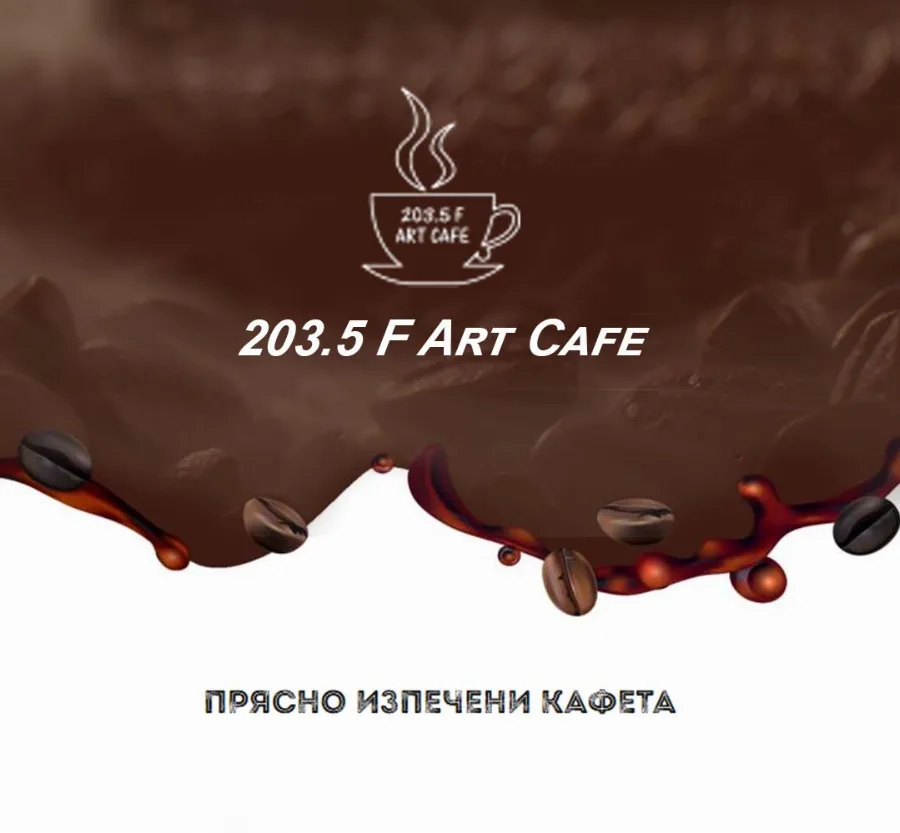 Development of the 203.5 F Art Cafe Online Store website by GetSEO