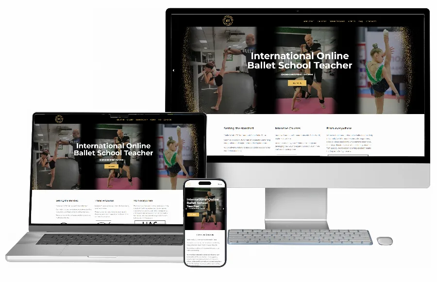Development of the Balletworld.net corporate website — Corporate websites by GetSEO