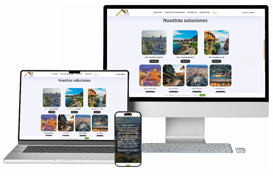 Development of the Casa Nueva Corporate Website — Corporate websites by GetSEO