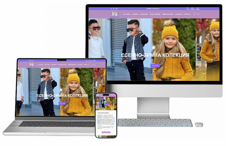 Development of the Little Angel Kids Online Store — Online shops by GetSEO