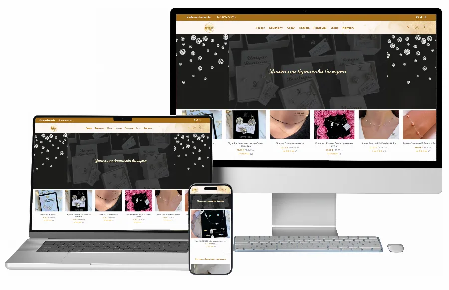 Development of the Unique-boutique Online Store — GetSEO project